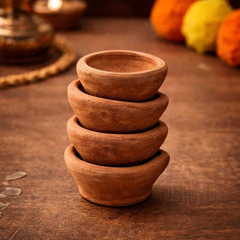 Mitti Diya (8 Pcs)